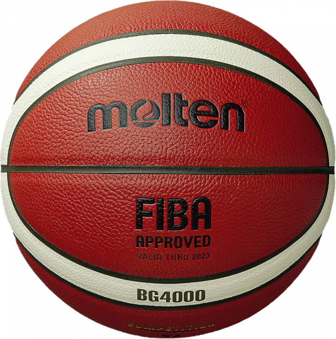Molten - Basketball Model 4000 (Gf) Str. 6 - Orange & branco