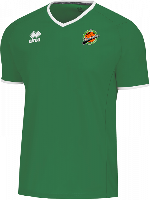Errea - Nb Poly T-Shirt - Grøn & hvid
